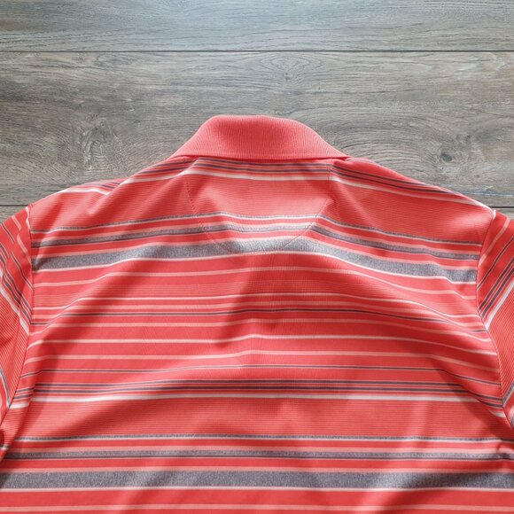 Ben Hogan Performance Men M Striped Polo Shirt Short Sleeve Golf Activewear - Picture 7 of 7